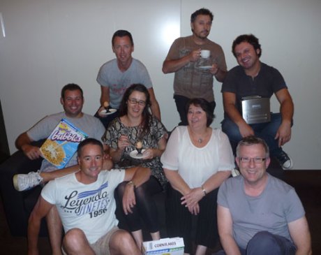 Cast of 'From Arsehole to Breakfast' - Midsumma 2010 Production